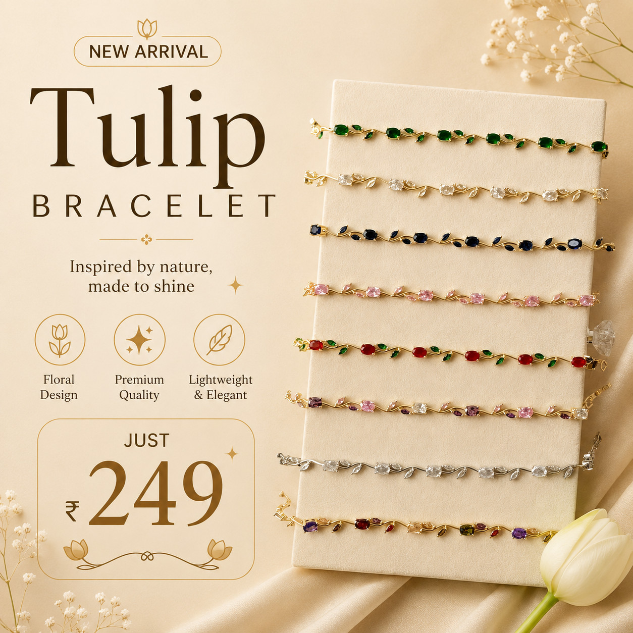 Tulip Bracelets