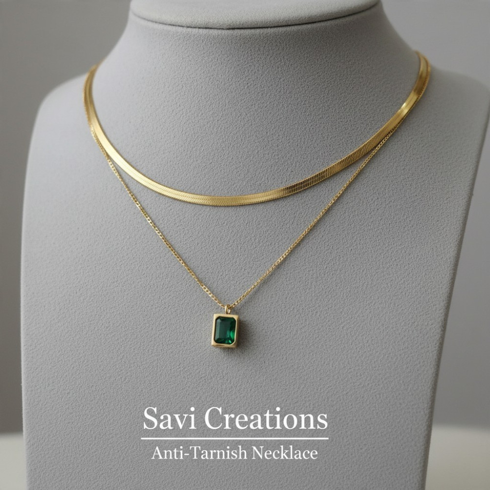 Double Layer Chain Necklace