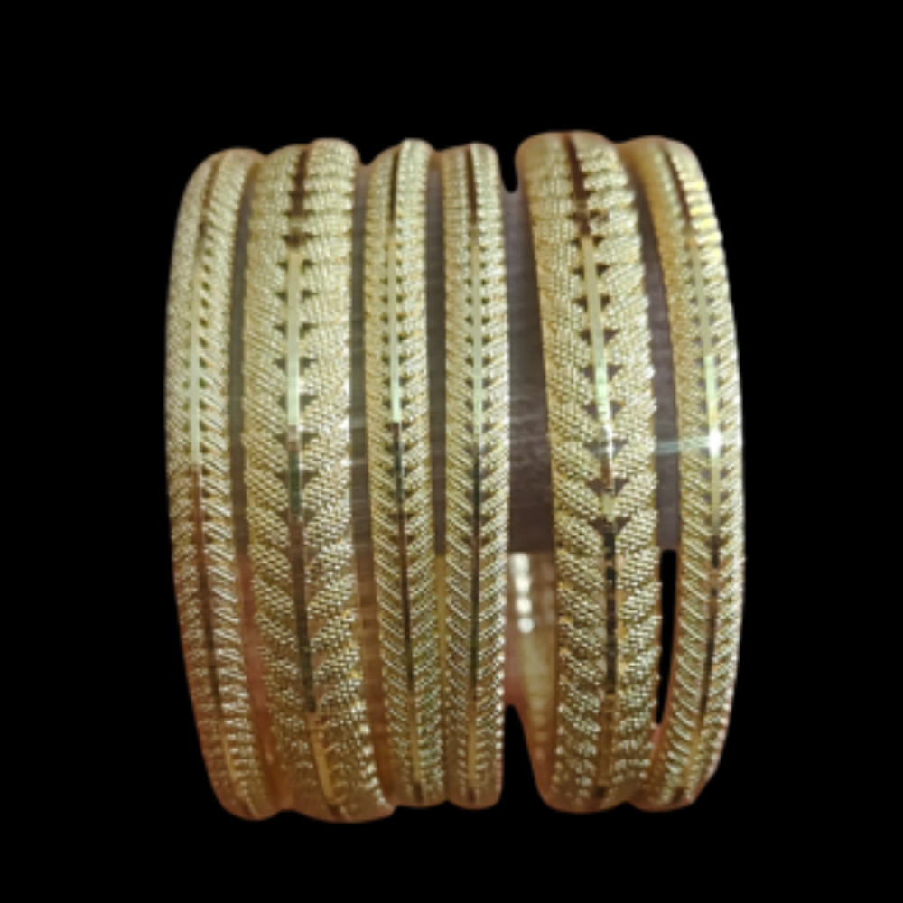 Metal Bangle Set (6 Pcs)